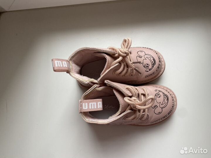 Ботинки для девочки 25