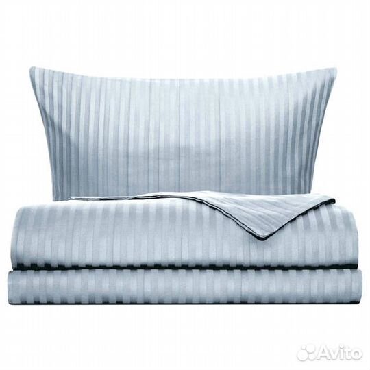 Постельное белье дуэт cottonika сатин-страйп 2 нав