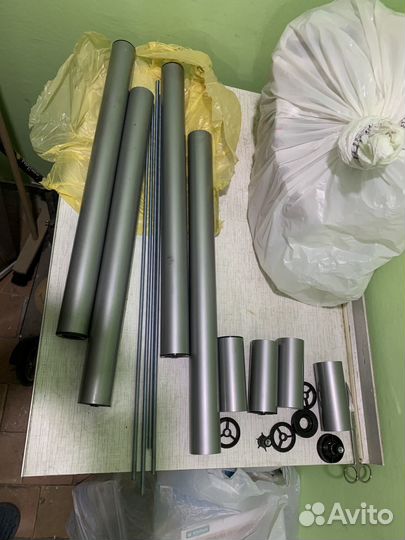 Стол круглый стеклянный