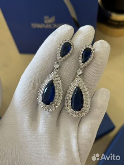 Серьги в стиле Swarovski, в упаковке