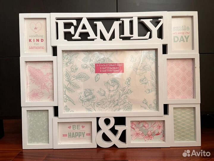 Рамка для 9 фото новая