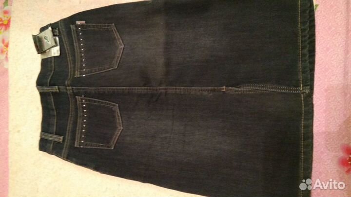 Юбка джинсовая