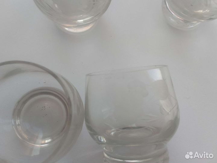 Хрустальные рюмки СССР