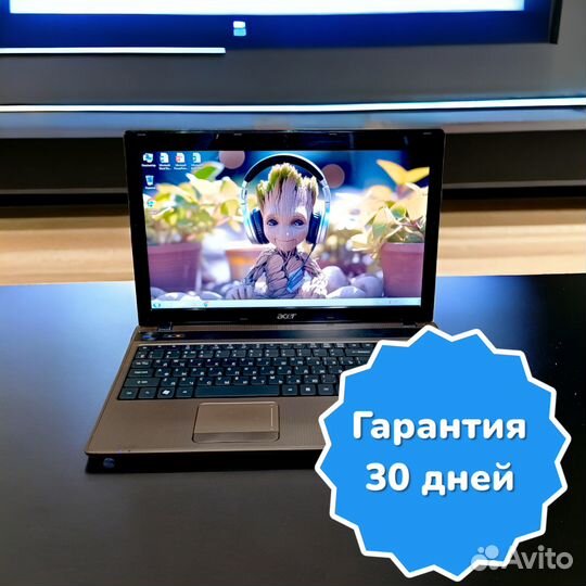 Хороший Ноутбук Acer AMD/4gb/320gb/win7