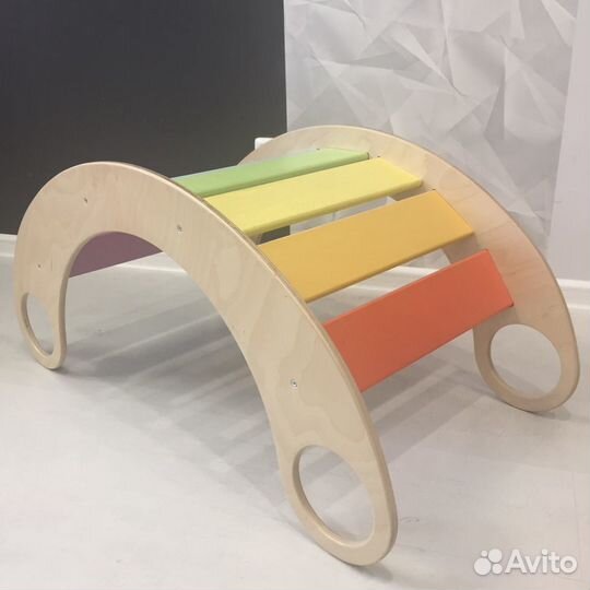 Качалка радуга