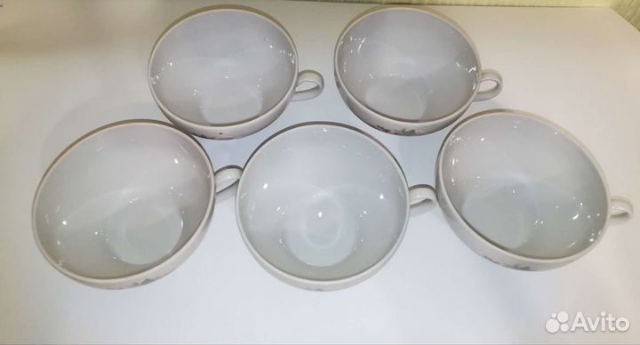 Чайные чашки и блюдце Дулево (сервис, набор)