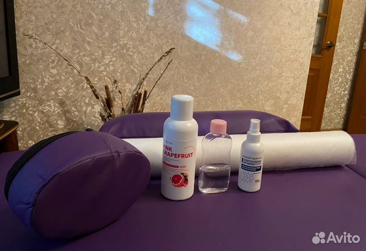 Массажный стол кушетка с вырезом