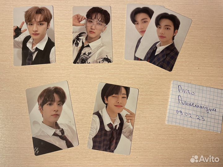 Карты Stray Kids christmas evel