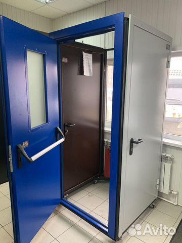 Дверь металлическая противопожарная дпм-1 EI-60