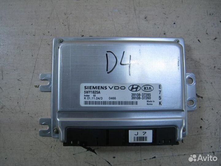 Блок управления двс KIA Sportage 2 (KM) 2005