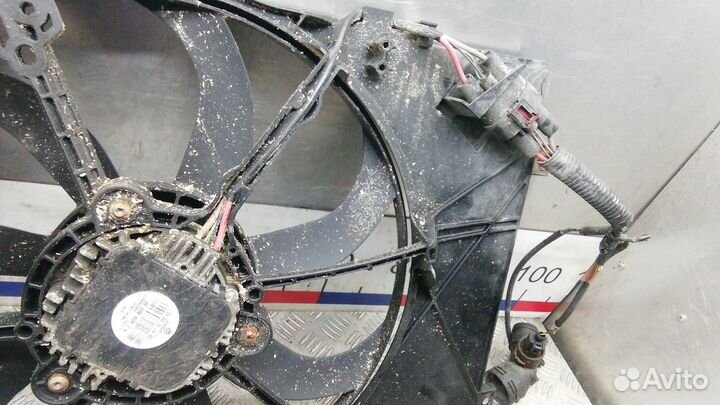 Вентилятор радиатора skoda octavia A5 2007