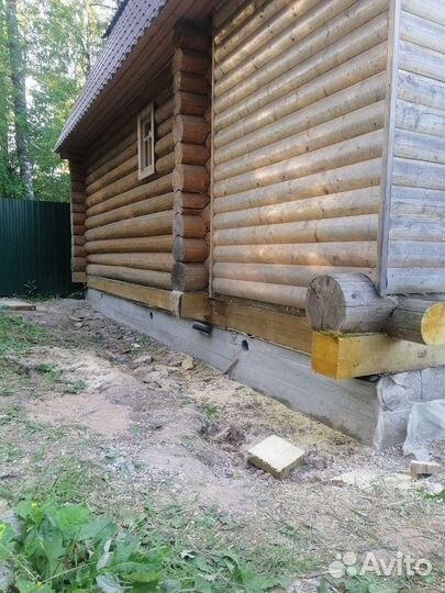 Подъём, ремонт домов, бань