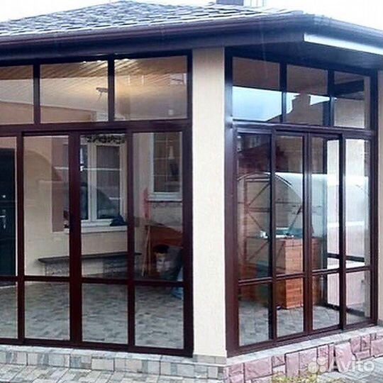 Остекление беседок и веранд