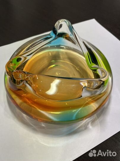 Ваза декор винтаж Чехословакия