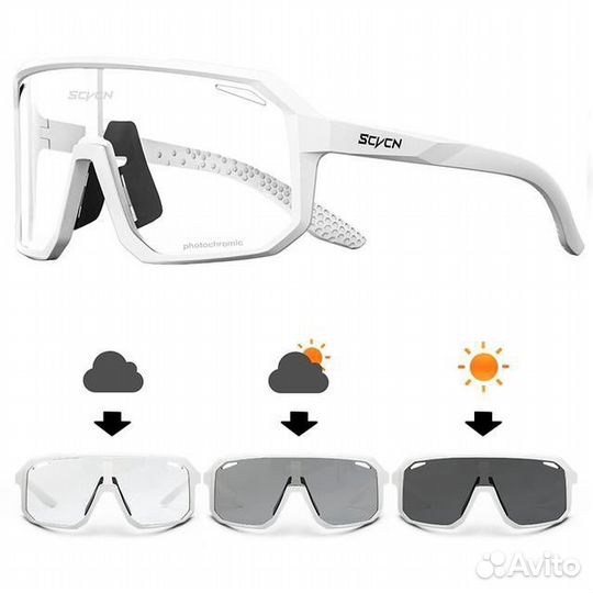 Спортивные солнцезащитные очки scvcn
