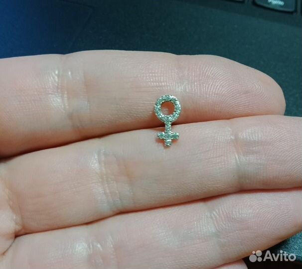 Моно серьга