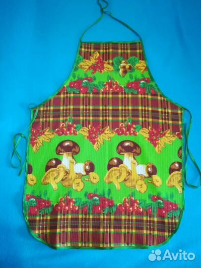 Фартук из вафельной ткани