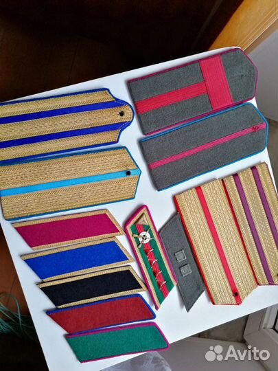 Петлицы и погоны пехоты ркка образца 1943года