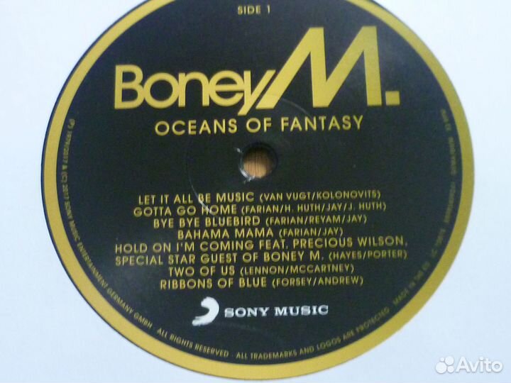 ''Oceans Off Fantasy'' Boney M