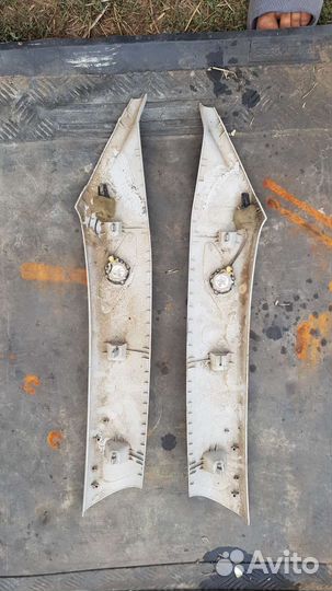 Пластик обшивки skoda fabia