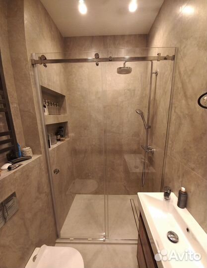 Кабина из стекла душевая