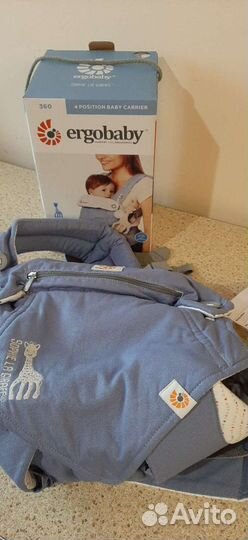 Эргорюкзак ergobaby 360 с 4х месяцев новый