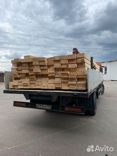 Брус обрезной 100х200х6000мм