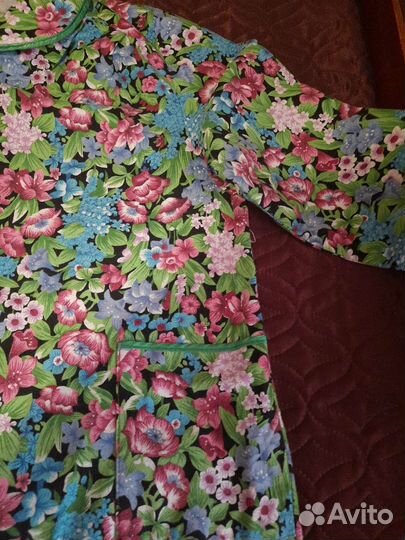 Халат женский фланель