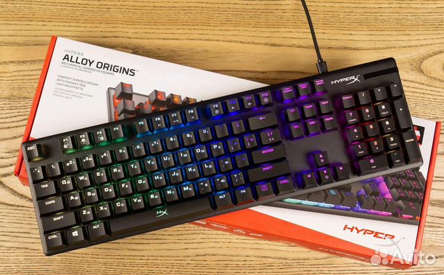 Как разобрать клавиатуру hyperx alloy origins core Клавиатура механика HyperX Origins Red(Кириллу) купить в Орле Электроника Авито