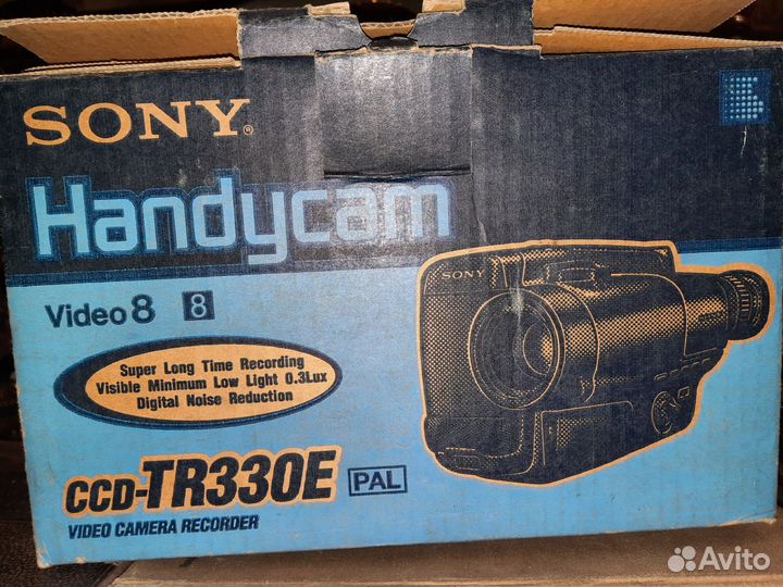 Видеокамера sony handycam video 8 в коробке