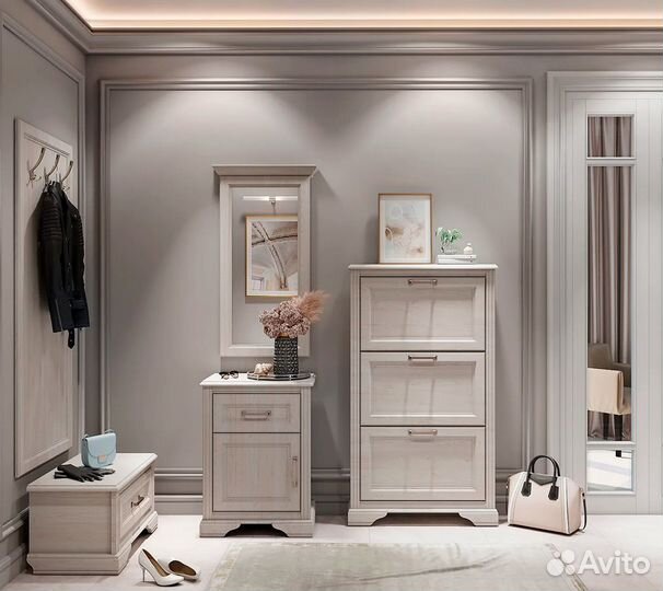 Тумба Стилиус B169-KOM1D1S (BRW), лиственница сиби