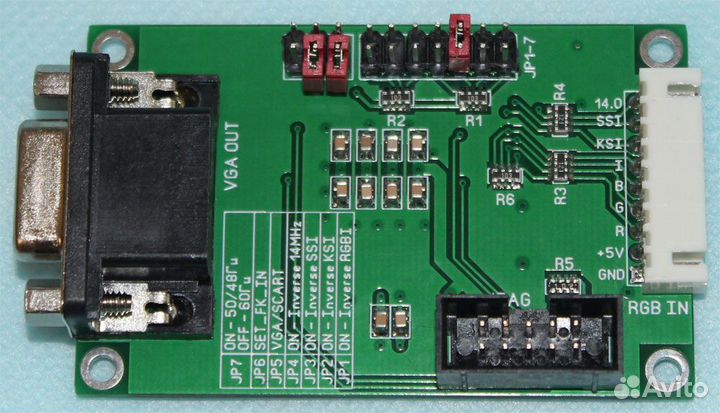 Видеоконвертер RGB - VGA (VGA кодер, ZXKit1)
