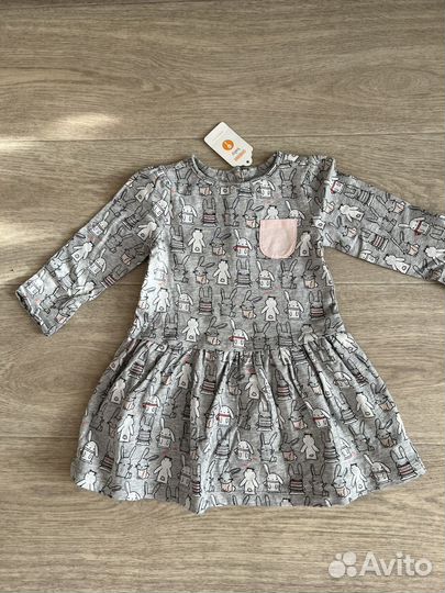 Одежда для девочки 1-2 года. Много разного