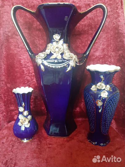 Вазы СССР, кобальт