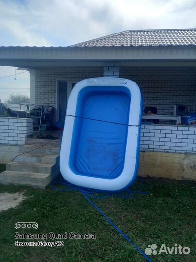 Надувной бассейн бу