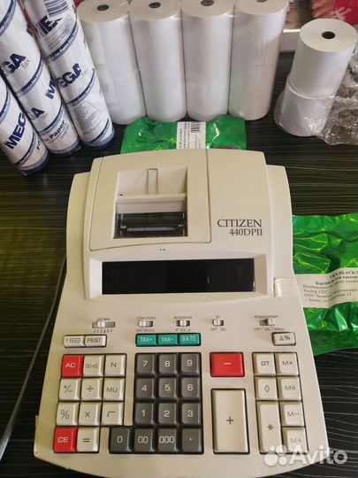 Citizen 440dpii Печатающий калькулятор