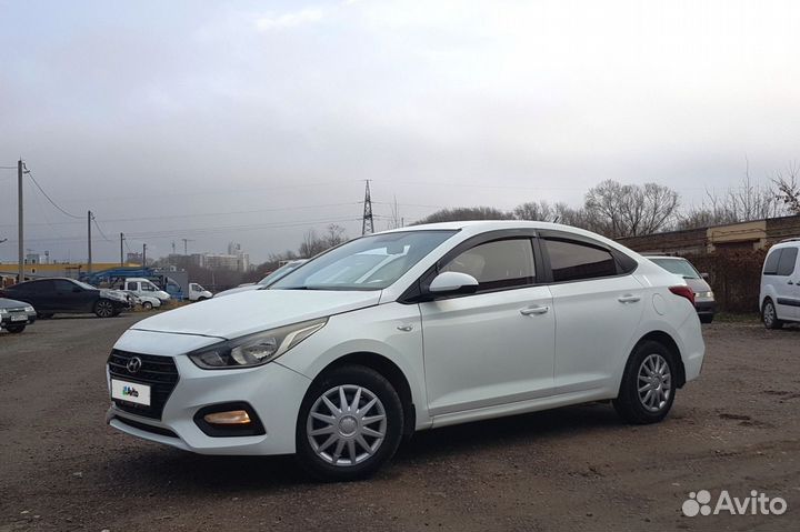 Hyundai Solaris 1.4 AT, 2018, 83 000 км
