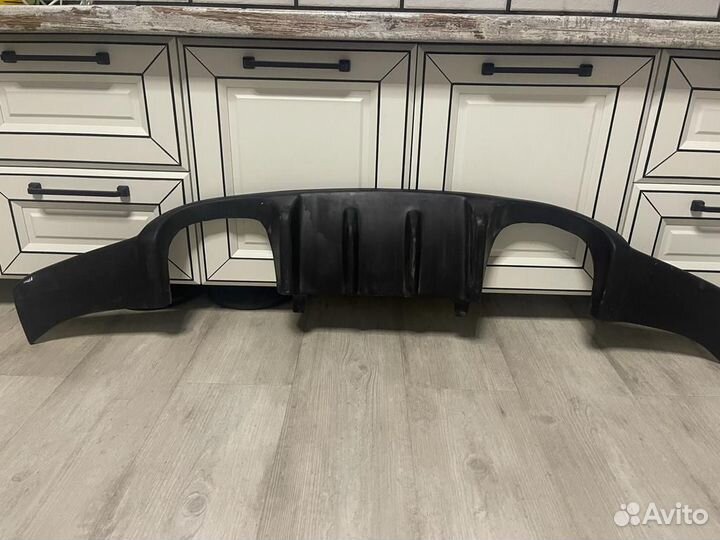 Диффозор на задний бампер М-пакет бмв е90