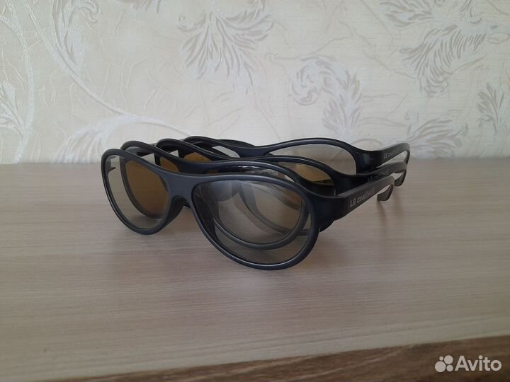 3d очки для телевизора LG набор 4 шт