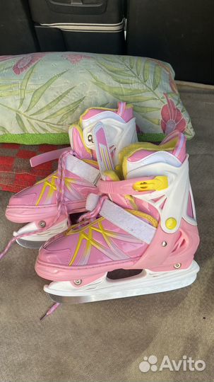 Коньки детские раздвижные 34 37