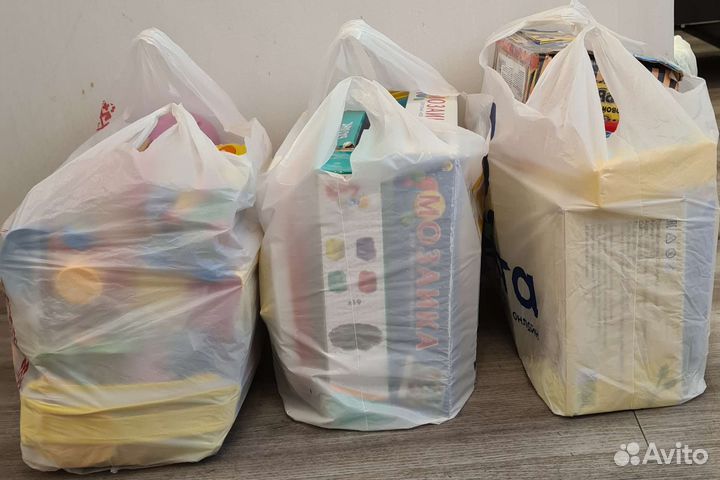 Игрушки от 0+ пакетом