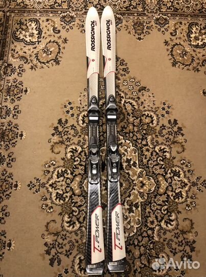 Лыжи горные rossignol t power + ботинки