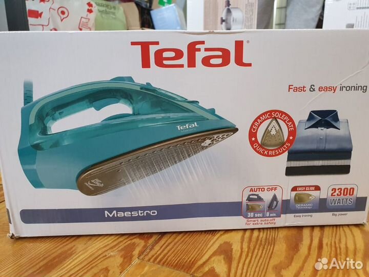Новый Утюг Tefal Maestro