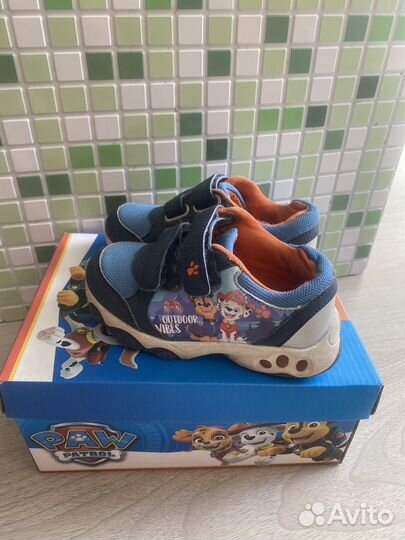 Кроссовки детские 26 размер щенячий патруль