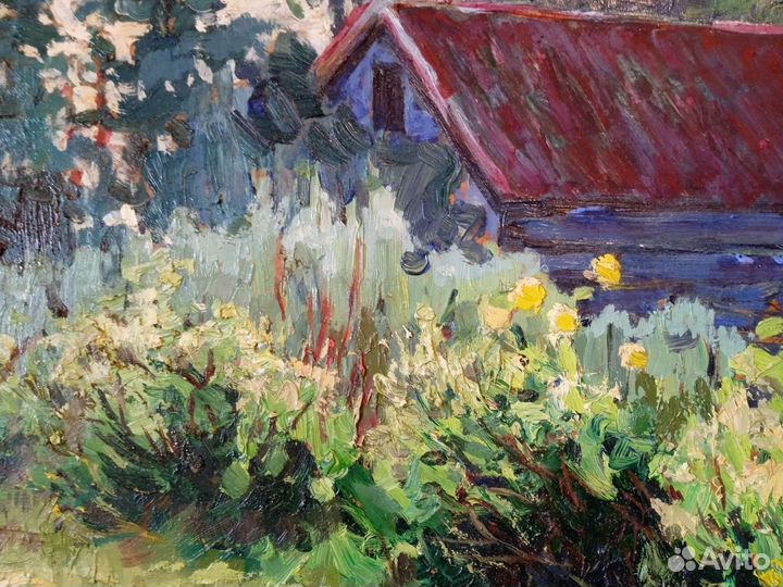 Картина маслом на холсте пейзаж