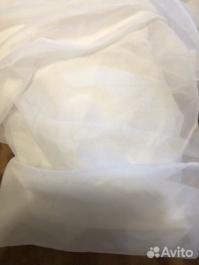 Ткань на тюль б/у