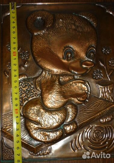 Панно чеканка