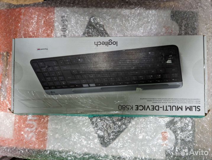 Bluetooth клавиатура Logitech K580 с держателем