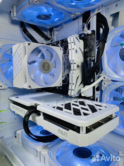 Белый игровой пк I5 12400F / RTX 4070 с гарантией