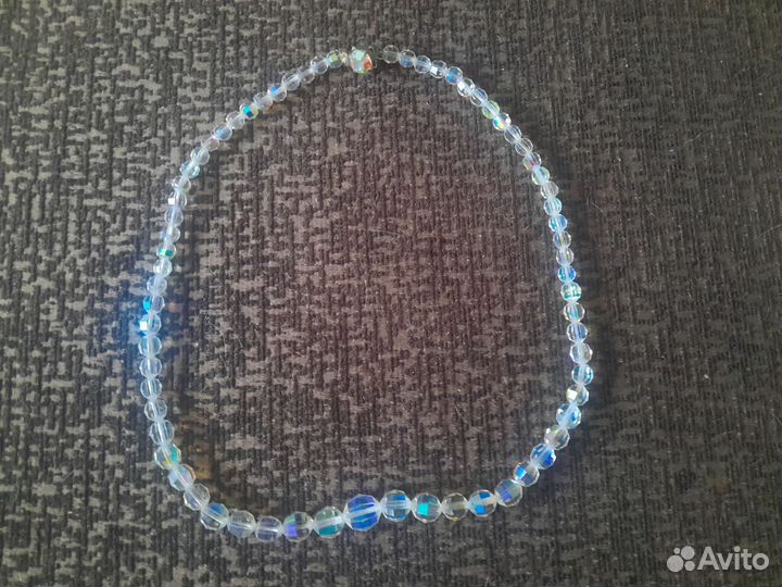 Бусы чешские винтажные